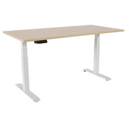[105794] Scrivanie motorizzate regolabili in altezza 120x60x116cm Faggio