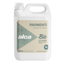 [105814] Detergente pavimenti Bio 5L menta Alca