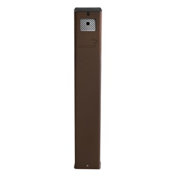 [105844] posacenere a colonna con serratura  corten Stilcasa