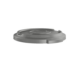 [105854] Coperchio grigio per pattumiera Cestone Titan 120 Lt  Rotho