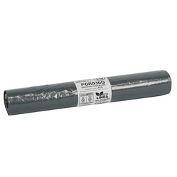 [105863] 10 sacchi rifiuti PCR 110L 72x110cm 30gr grigio Bio Extrusion