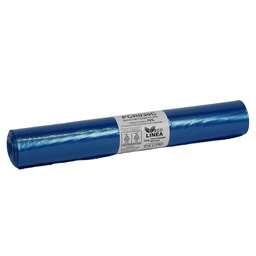 [105864] 10 sacchi rifiuti PCR 110L 72x110cm 30gr azzurro Bio Extrusion