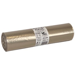 [105871] 8 sacchi rifiuti PCR 240L 120x140cm 125gr neutro Bio Extrusion