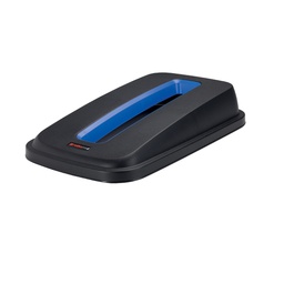 [105890] Coperchio per cestino SELECTO con foro nero/blu Rotho