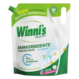 [105937] Ammorbidente concentrato ecoformato 1250ml fiori bianchi Winni's