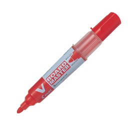 [53069] MARCATORE PER LAVAGNE V BOARD MASTER ROSSO P.TONDA BEGREEN