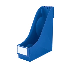 [55280] Portariviste ad alta capacitA' in PS blu 32x29cm dorso 9,5cm Leitz