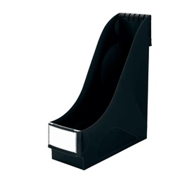 [61842] Portariviste ad alta capacitA' in PS nero 32x29cm dorso 9,5cm Leitz