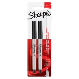 [95851] Blister 2pz Sharpie ultrafine nero