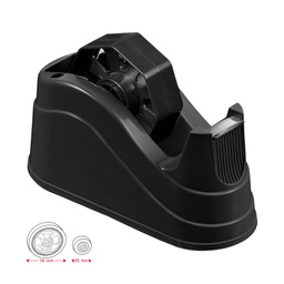 [STL6609] Dispenser da tavolo medium c/portapenne nero per nastri 33/66mt Starline