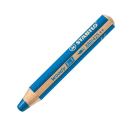 [84612] PASTELLO WOODY 3in1 880/425 blu scuro STABILO