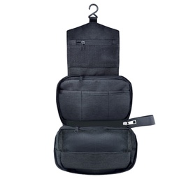 [106052] Beauty case appendibile Explora 52x22cm (aperto  nero Lebez