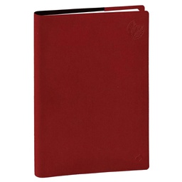 [105345] Agenda settimanale Presidente Eco Eunoia 21X27cm bordeaux 2027 Quo Vadis