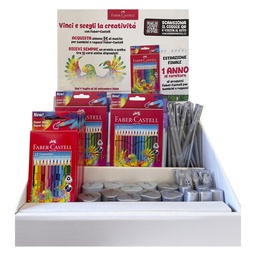 [106181] Expo BTS special edition matite, gomme e temperini assortiti Faber-Castell