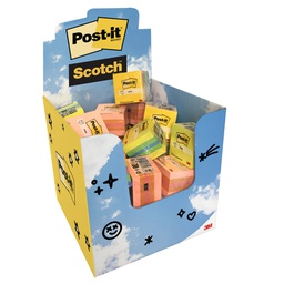 [106198] Expo 25+5 Mini Cubi Post-it® 51x51mm 400fg/blocchetto colori assortiti