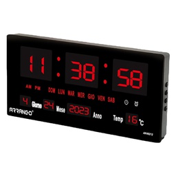 [106252] Orologio calendario digitale a led 45,7x3,5x21,1cm