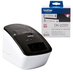 [BROQL700P1] Bundle Brother Etichettatrice QL-700 con 1 nastro DK22251