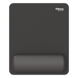 [106225] Mousepad Breyta con poggiapolsi con Microban Nero Fellowes