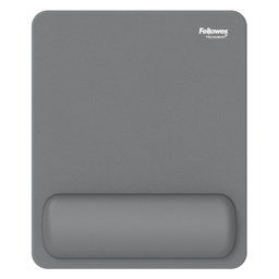 [106226] Mousepad Breyta con poggiapolsi con Microban Grigio Fellowes