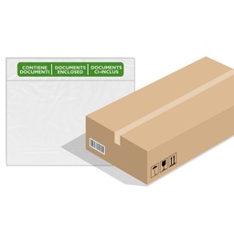 [80435] 1000 BUSTE ADESIVE SPEEDY DOC C5 230X165mm con stampa ''contiene documenti''