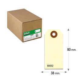 [75569] 1000 ETICHETTE PER SPEDIZIONI 80X38mm 80052 LEBEZ