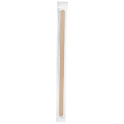 [96733] 1000 Palettine caffE' in legno imbustati singolarmente 11cm Signor Bio