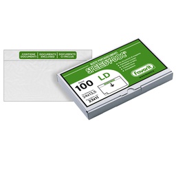 [37134] 100 BUSTE ADESIVE SPEEDY DOC LD 230X110MM FAVORIT