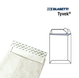 [47507] 100 BUSTE A SACCO TYVEK 250X353MM 55GR C/STRIP