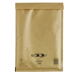 [91408] 100 Buste imbottite GOLD C 15x21cm UTILE avana - conf.risparmio MAIL LITE®