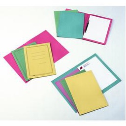 [45662] 100 CARTELLINE SEMPLICI GRIGIO C/STAMPA 145GR