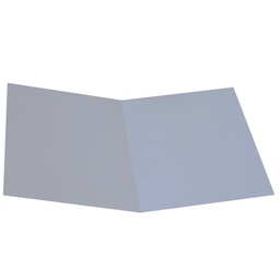 [45666] 100 CARTELLINE SEMPLICI GRIGIO S/STAMPA 145GR
