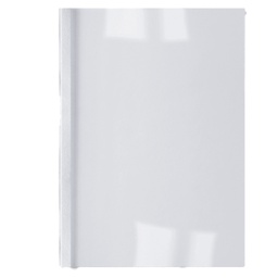 [40259] 100 CARTELLINE TERMICHE 1,5MM BIANCO BUSINESS LINE LEATHER