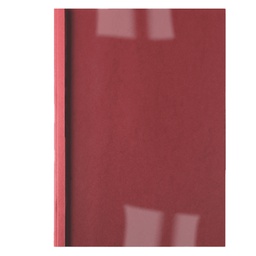 [39463] 100 CARTELLINE TERMICHE 3MM ROSSO BUSINESS LINE LEATHER