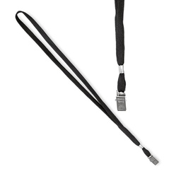 [48302] 100 CORDONCINI NERO PER PORTANOME 49X1CM ART.31-093