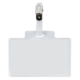 [58890] 100 portanome Pass 3M 9,5x6cm c/clip in metallo s/cartoncino Sei Rota