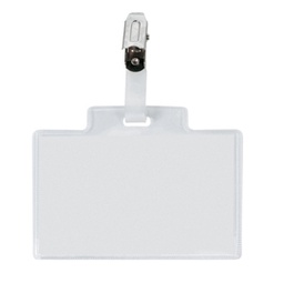 [58890] 100 portanome Pass 3M 9,5x6cm c/clip in metallo s/cartoncino Sei Rota