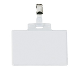 [26110] 100 portanome Pass 4E 11x7cm c/clip in metallo Sei Rota