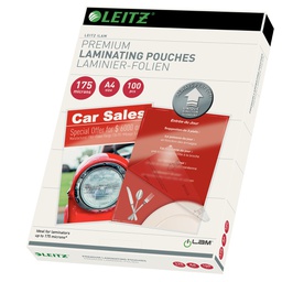 [72014] 100 POUCHES iLAM A4-216x303mm 175micron LEITZ