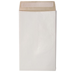[94416] 100 Sacchetti bianchi antistrappo Secursac 30x40x4cm D3 130gr