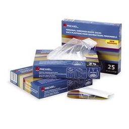 [37971] 100 sacchetti in PP trasparente per distruggidocumenti 175lt Rexel