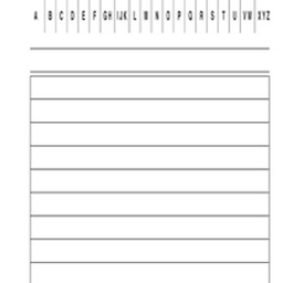 [52085] 100 SCHEDE RIGATE VERTICALE 15X10.5CM E3103BL EDIPRO