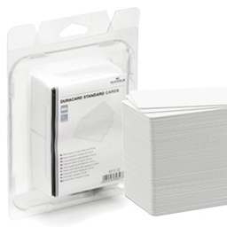 [74524] 100 TESSERE BIANCHE 0,76mm x Duracard ID300 DURABLE