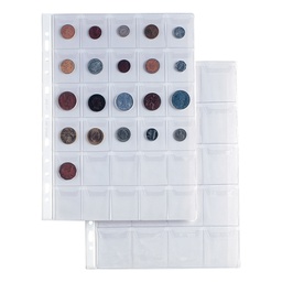 [26061] 10 BUSTE FORATA PORTA 30 MONETE ERCOLE 21X29,7 30S SEI ROTA
