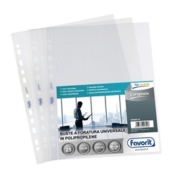 [80577] 10 BUSTE FORATE LISCIO 30X42cm - Libro L'ORIGINALE FAVORIT