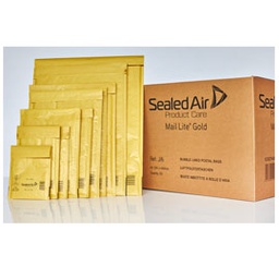 [32627] 10 Buste imbottite GOLD D 18X26cm UTILE avana MAIL LITE® SEALED AIR®