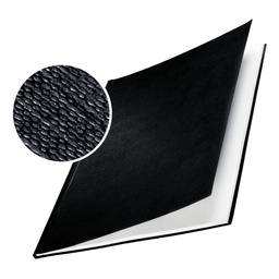 [60075] 10 COPERTINE RIGIDE IMPRESSBIND 10,5MM NERO FINITURA LINO