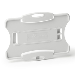 [94835] 10 portabadge Eco per 1 tessera 57x87mm grigio Durable