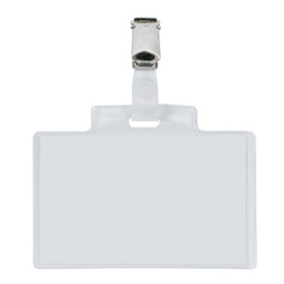 [90008] 10 Portanome Pass 3E 9,5x6cm c/clip in metallo Sei Rota