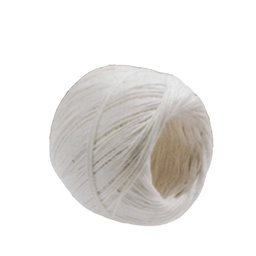 [55328] 10 ROTOLI DI SPAGO BIANCO CANDIDO 2/6 VIVA DIAM. 1MM 100GR 90MT