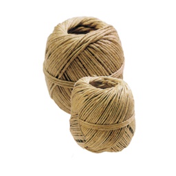 [38106] 10 ROTOLI DI SPAGO NATURALE 2 3/4 CANAPA D.3,5 MM. 100GR. LUNG. 16MT.